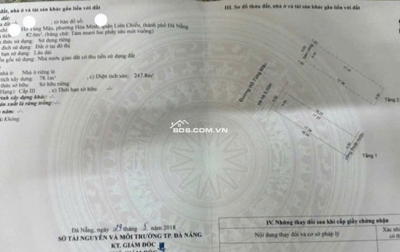 Bán nhà 3 tầng 3 mê đường Hồ Tùng Mậu - Vị trí kinh doanh